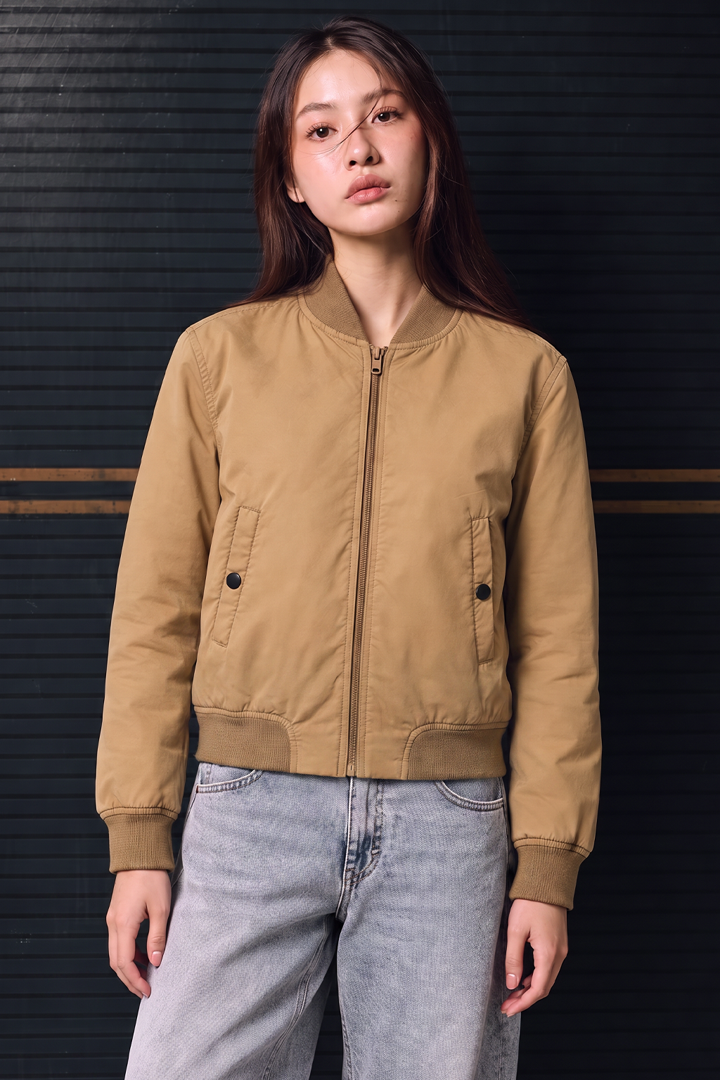 EVERYDAY STONE BOMBER JACKET