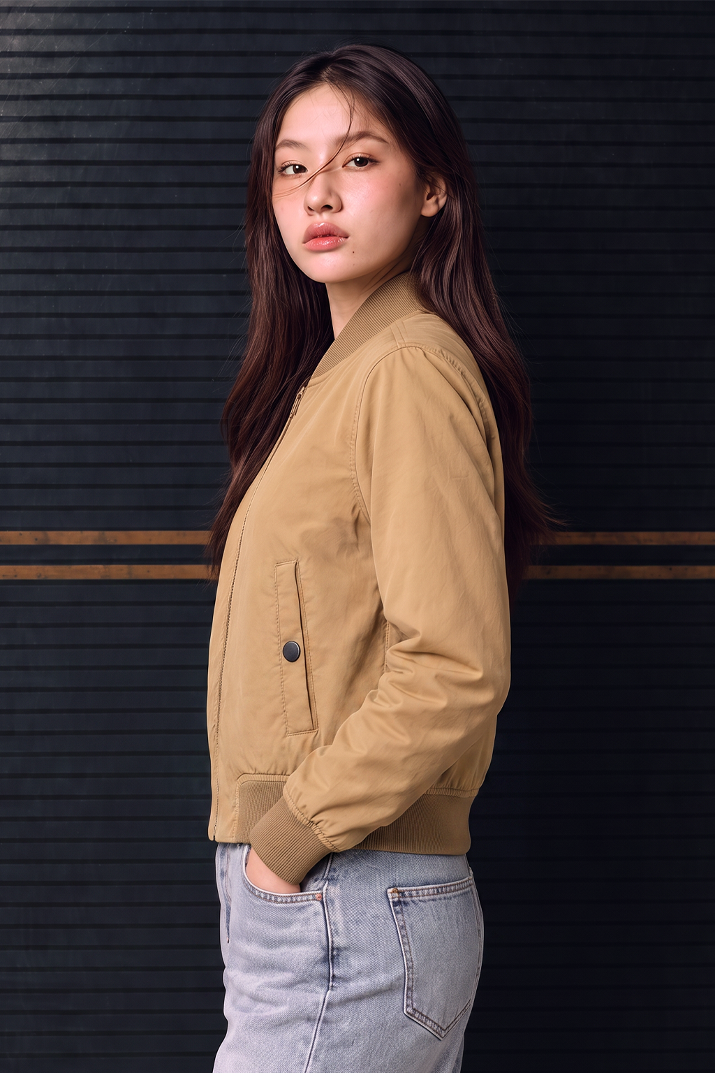 EVERYDAY STONE BOMBER JACKET