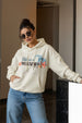 Moana Marshmallow Oversized Printed Hoodie