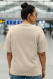 Mushroom Swanwhite Plus Size Printed T-shirt
