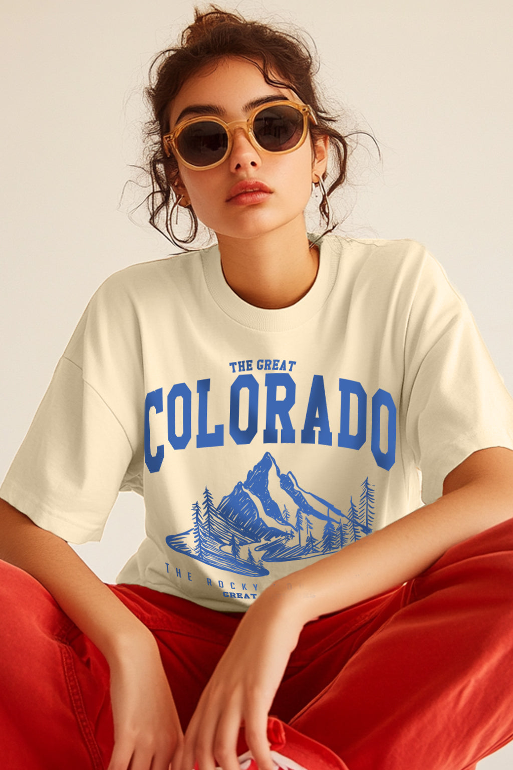 Colorado Swanwhite Oversized Graphic T-Shirt