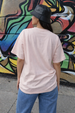 Nonsense Rosewater Oversized Graphic Printed T-Shirt
