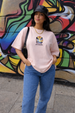 Nonsense Rosewater Oversized Graphic Printed T-Shirt