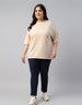 Swanwhite Plain Plus Size Oversized T-shirt