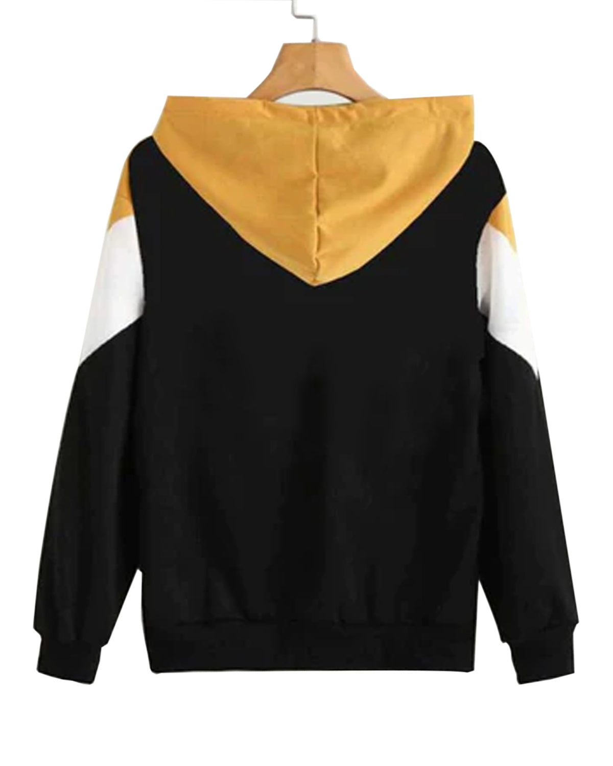 Color Blocked Multicolor Regular Fit Hoodie