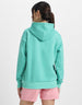 Brooklyn Printed Lime Green Oversized Hoodie