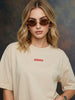 Lobster Swanwhite Oversized Printed T-Shirt